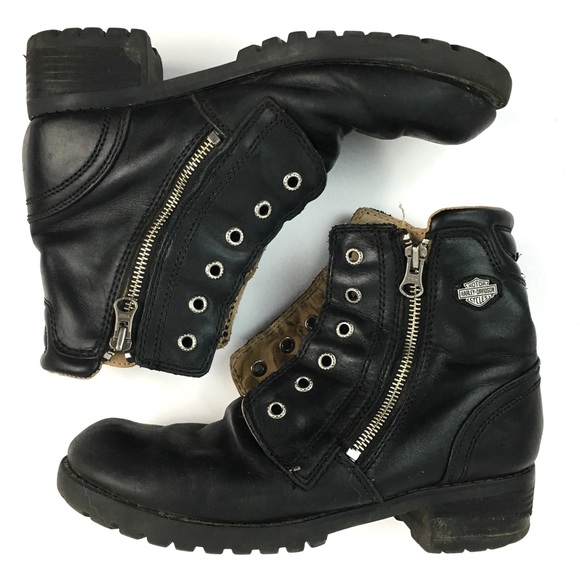 ladies flat boots size 8